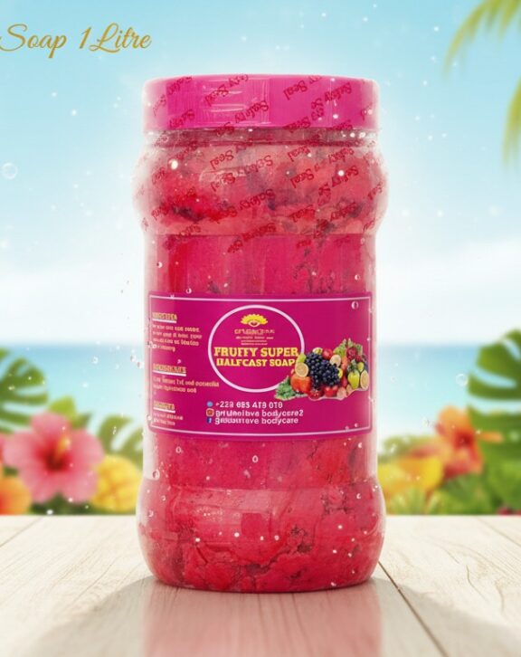 Fruity Super Halfcast Soap (1litre)